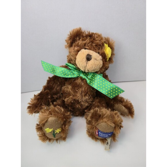 ENESCO Boyds Bears PLUSH SHAR N HOPE 2012 American Cancer Society DAFFODIL DAYS - Picture 1 of 7